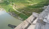 Đập Thuỷ điện Sông Tranh đảm bảo an toàn trước mùa bão lũ 2014. Ảnh: Phong Cầm