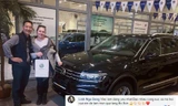 Lâm Tây khoe ảnh mua ô tô tặng bố, 'chim công' Linh Nga nói điều xúc động