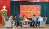 Giao lưu, nói chuyện về con đường hoàn lương, cơ hội việc làm sau hoàn thành cải tạo. 