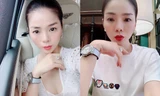 Loạt ảnh Lệ Quyên khoe nhẫn kim cương và đồng hồ tiền tỷ gây ‘choáng’