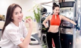 ‘MC xinh đẹp nhất VTV’ khoe ảnh sexy trong phòng tập