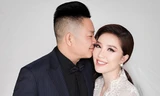 Bảo Thy và chồng sắp cưới- doanh nhân Phan Lĩnh. 