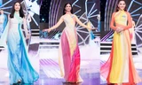 Thí sinh chung khảo phía Bắc Miss World VN khoe đường cong quyến rũ với áo dài