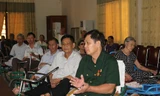 Giao lưu và trao quà cho các thương binh nặng tại Nghệ An