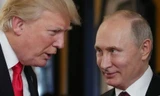 Tổng thống Mỹ Donald Trump (trái) và Tổng thống Nga Vladimir Putin. (Nguồn: Getty Images)