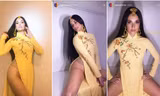 Ca sĩ Mỹ mặc áo dài không quần khiến cộng đồng mạng Việt 'dậy sóng'
