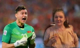 Mẹ thủ môn Đặng Văn Lâm- bà Jukova Olga là người Nga.