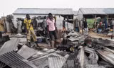 Hiện trường một vụ đánh bom liều chết ở Nigeria ngày 8/6/2017. (Ảnh minh họa: AFP/ TTXVN)