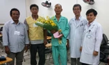 Anh Cường được xuất viện sau thời gian điều trị.
