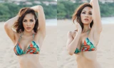 Showbiz 20/9: Phương Mai diện bikini sexy khoe vòng một bốc lửa