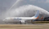 Một chiếc máy bay của hãng hàng không Flydubai