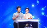 Trấn Thành 'đứng hình' khi bị bà xã 'đá xéo' trên sóng truyền hình. 