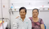 Ông S. đã phực hồi sức khỏe sau khi được điều trị bằng thuốc tiêu sợi huyết đường tĩnh mạch (Ảnh: Kim Hà)