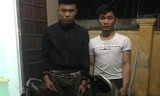 Đối tượng Huy và Hà tại CQĐT.