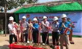 Lễ khởi công công trình trường tiểu học.