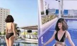 Bạn gái hotgirl của cầu thủ Huy Hùng tung ảnh bikini 'bỏng rẫy'