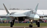 Tiêm kích thế hệ năm T-50. Ảnh: Tập đoàn Sukhoi