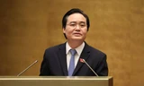 Bộ trưởng GD&ĐT Phùng Xuân Nhạ. Ảnh Như Ý