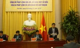 Văn phòng Chủ tịch nước họp báo công bố Lệnh của Chủ tịch nước