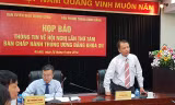 Sáng 28/9, Ban Tuyên giáo T.Ư tổ chức họp báo, thông tin về Hội nghị Trung ương 8, khoá XII - Ảnh: Dân trí