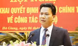 Bí thư Hà Giang Đặng Quốc Khánh làm trưởng đoàn ĐBQH