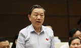 Đại tướng Tô Lâm, Bộ trưởng Bộ Công an đăng đàn trả lời chất vấn tại Quốc hội