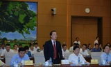 Bộ trưởng Xây dựng Phạm Hồng Hà tại phiên chất vấn