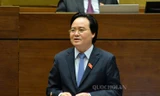 Bộ trưởng Phùng Xuân Nhạ xin lùi dự án Luật Giáo dục sửa đổi sang kỳ 7.