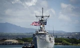 Chiến hạm Mỹ cập cảng Philippines