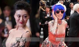 Những mỹ nhân khoe ngực, 'chiêu trò' phản cảm trên thảm đỏ Cannes