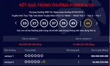 Kết quả xổ số Vietlott loại hình Power 6/55 mở thưởng ngày 3/5.