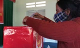 Cử tri vùng biên Quảng Nam tham gia bầu cử.