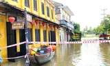 Hình ảnh phố cổ Hội An ngập chìm trong nước lũ
