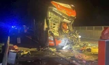 Vụ tai nạn trên cao tốc 2 người chết, nhiều người bị thương: Tạm giữ hình sự tài xế xe container 