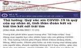 Bài viết đăng tải thông tin sai sự thật (phần gạch chéo) trên facebook Đinh Hữu Thoại. Ảnh Sở TT&TT cung cấp.