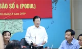 Phó Thủ tướng Trịnh Đình Dũng yêu cầu các địa phương chủ động cấm biển, di dân khỏi khu vực nguy hiểm ứng phó vơi bão số 4.