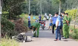 Công an tỉnh Bà Rịa - Vũng Tàu khám nghiệm hiện trường. Ảnh: Quang Hưng