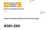 Bách khoa Hà Nội xếp hạng 281-290 trên Bảng xếp hạng QS Asia