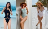Chán khoe ngực đầy, sao Việt chuyển sang diện bikini khoét cao, khoe chân dài nóng bỏng