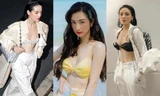 Sao Việt mê mẩn mẫu áo bé xíu như bikini khoe ngực hững hờ để mặc dạo phố