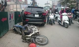 'Xe điên' đâm nát taxi, xe máy: Đường Trường Chinh tắc nghẽn