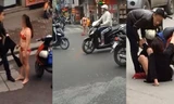 10 video ‘hot’: Giận bạn trai, cô gái cởi phăng đồ giữa phố
