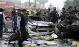 Hiện trường một vụ đánh bom ở Iraq