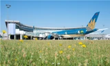 Vietnam Airlines đón nhận máy bay tại Pháp.