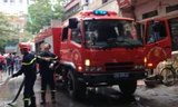 2 xe cứu hỏa được điều động đến hiện trường.