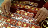 Giá vàng quay đầu giảm