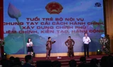Những tiết mục dự thi độc đáo tại hội thi “Thanh niên với cải cách hành chính và văn hóa công sở”.