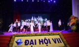 Các tiết mục văn nghệ khai mạc đại hội.