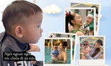 Con trai Minh Hằng gia nhập hội nhóc tì đình đám, biểu cảm cưng quá chừng