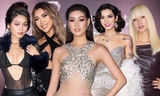 Dàn người đẹp đổ bộ thảm đỏ "Brave Heart Fashion Show 2022" của Hoa hậu Khánh Vân